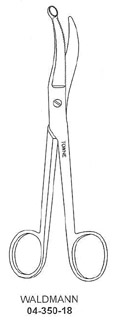 Waldmann Abdominal Scissor